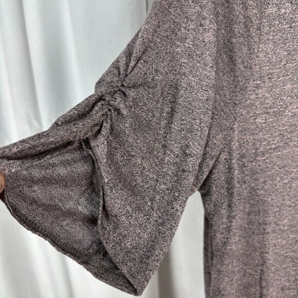 Apt. 9 Womens Size XXL Rose Gold Twist Front Top - Picture 6 of 9